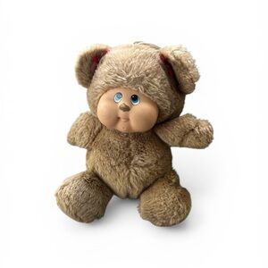 Rare Vintage Hasbro Softies plush figure Under Bears 1983 Korea 12 inch bows